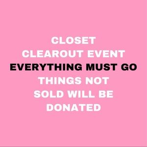 CLEAROUT EVENT